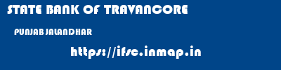 STATE BANK OF TRAVANCORE  PUNJAB JALANDHAR    ifsc code